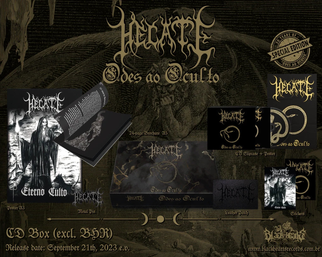 HECATE - Odes ao Oculto CD Box