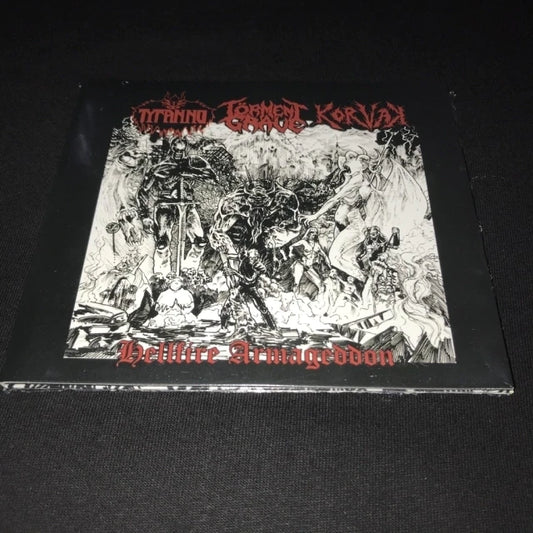 Tyranno/Korvak/Torment Grave - Hellfire Armageddon CD Digisleeve