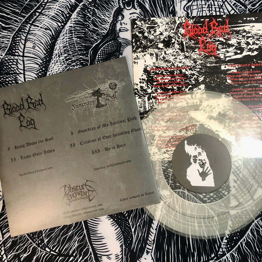 Blood Red Fog / Funerary Bell – Split LP 10”