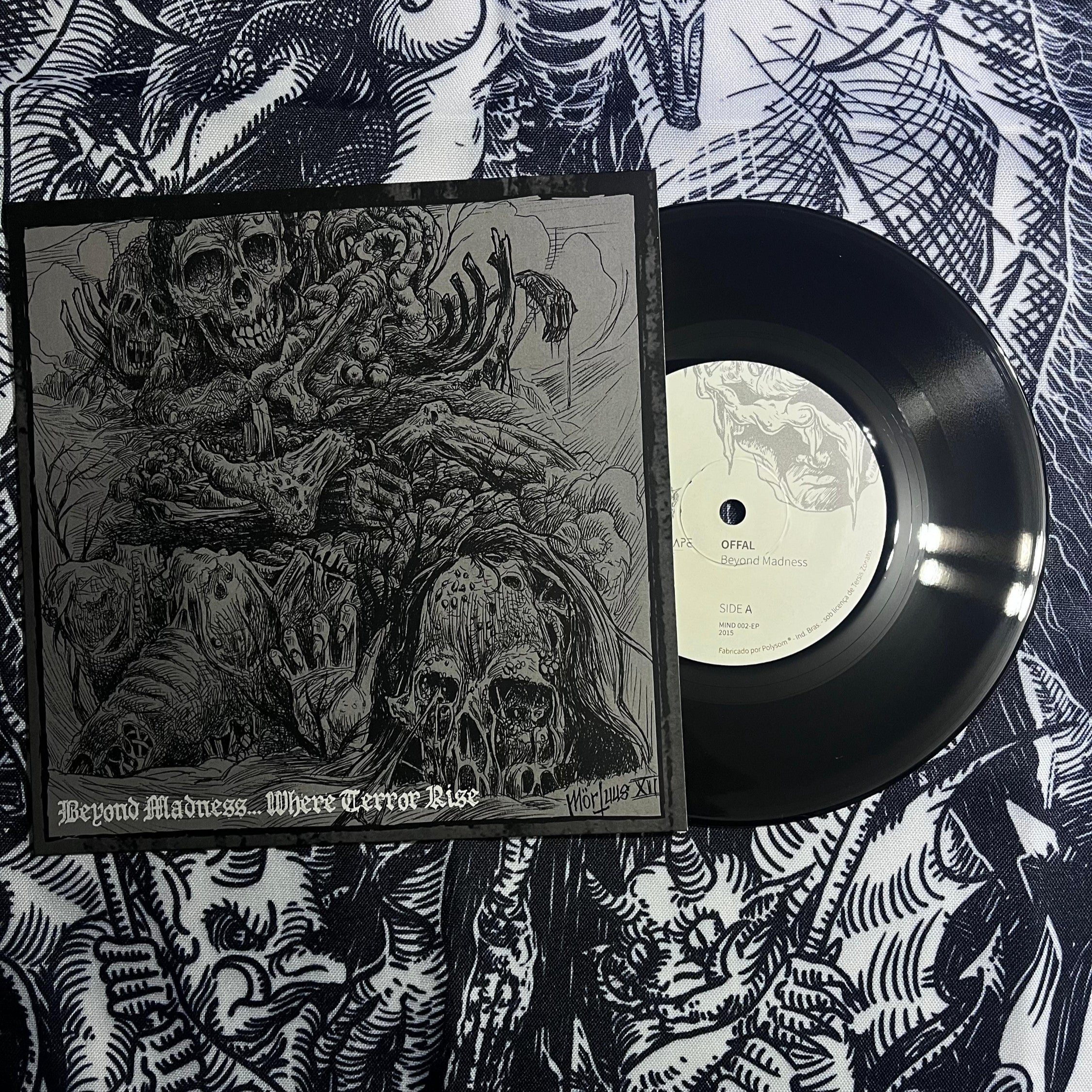 Offal / Gutwrench - Beyond Madness... Where Terror Rise 7" Ep