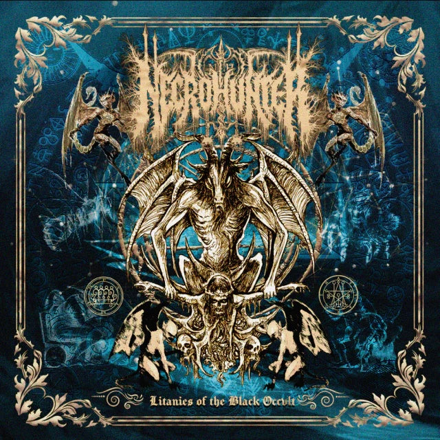 NECROHUNTER - Litanies Of The Black Occvlt CD Digipak | Black Hearts Records