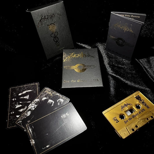 ZEMIAL - For the Glory of UR Gold Cassete (Fita dourada) | Black Hearts Records