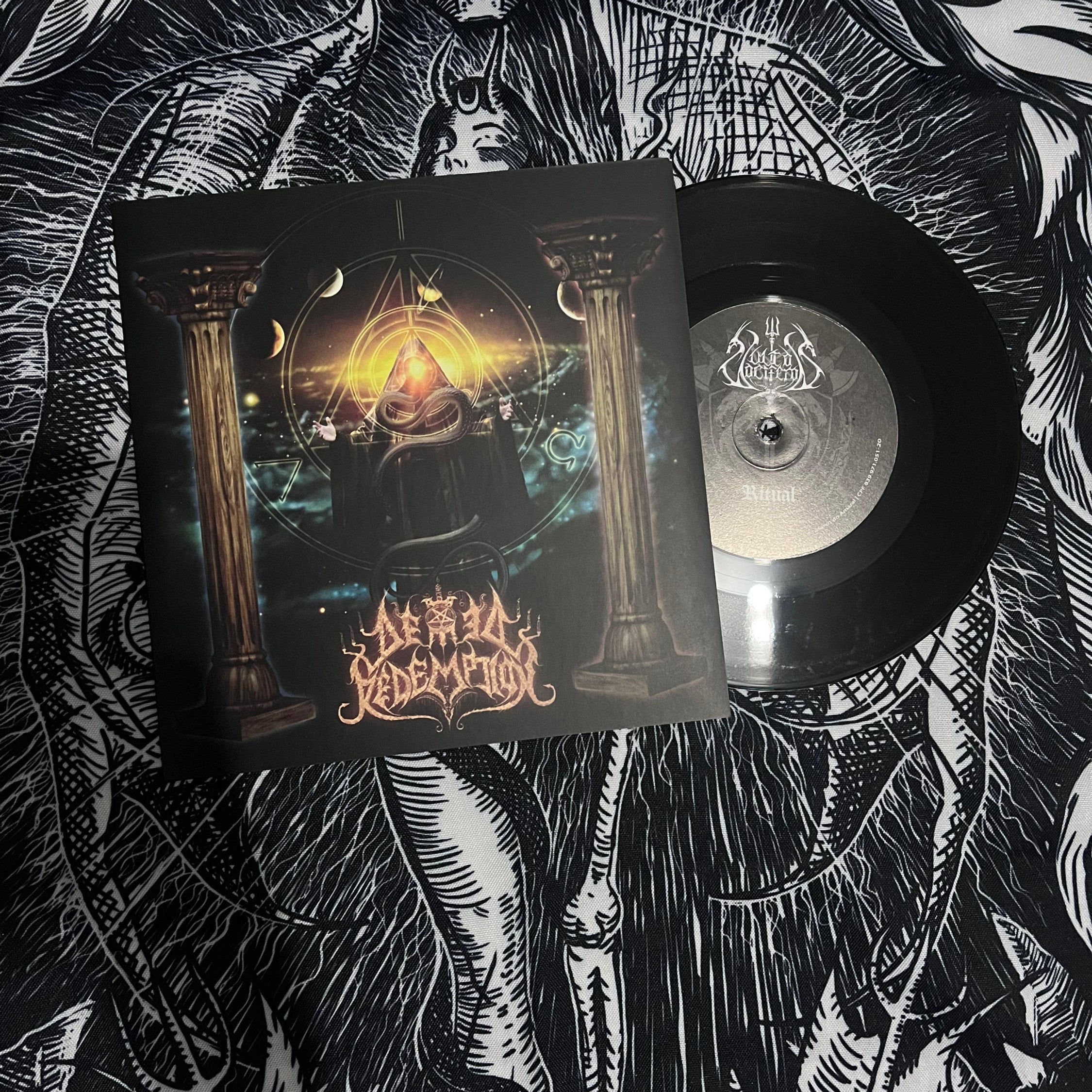 Vultos Vociferos / Denied Redemption - (V.I. · .A. · .O. · .V.) | Ritual 7" Ep