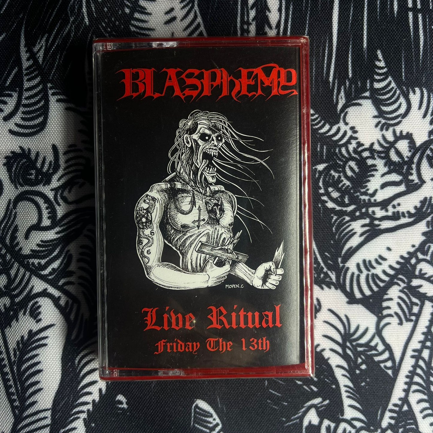 BLASPHEMY - Live Ritual - Friday the 13th Cassete | Black Hearts Records