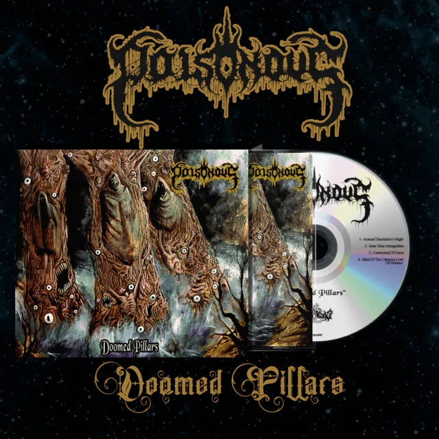 POISONOUS "Doomed Pillars" CD Slipcase