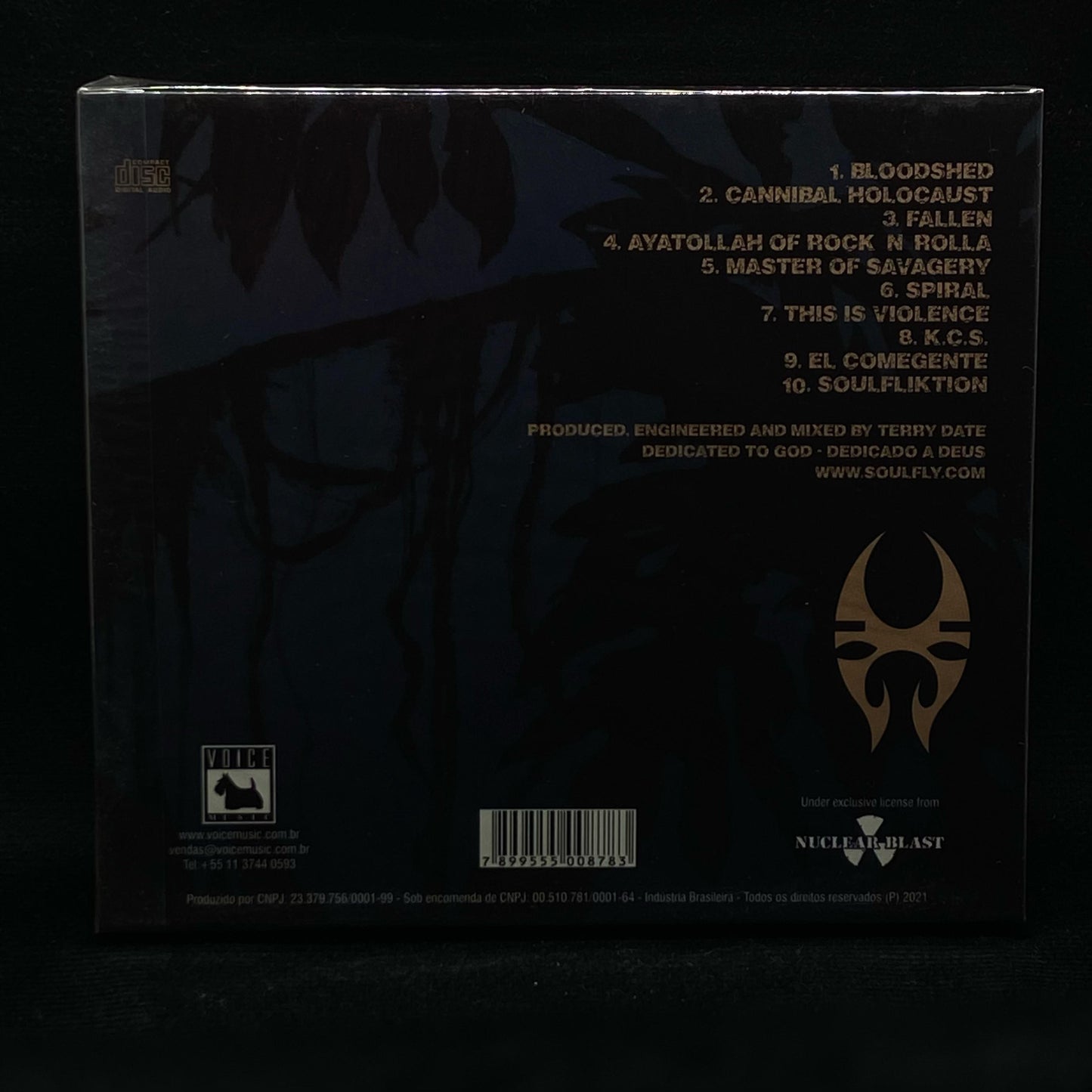 Soulfly - Savages CD Slipcase