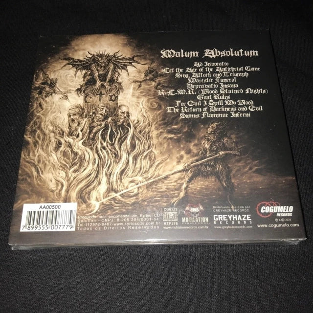 Murder Rape - Malum Absolutum CD Digipak