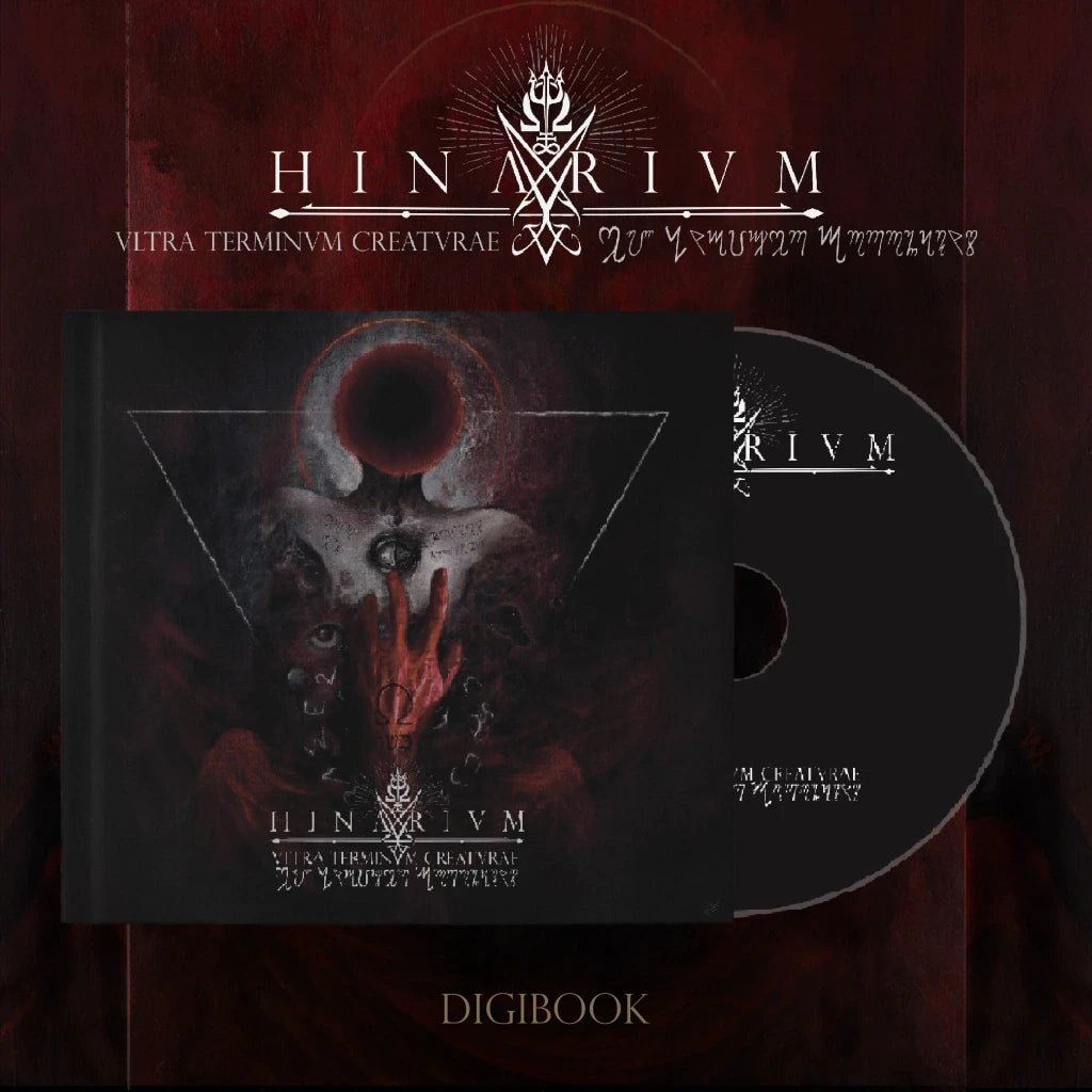 HINARIVM - Vltra Terminvm Creatvrae Ex Lvcifer Coronatvs CD Digibook | Black Hearts Records