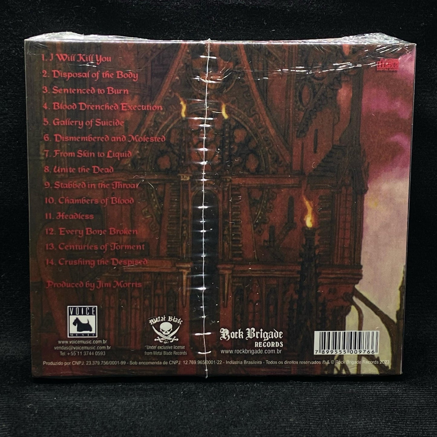 Cannibal Corpse - Gallery of Suicide CD Slipcase