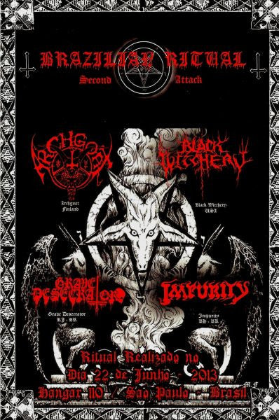 Brazilian Ritual - Second Attack Dvd | Black Hearts Records