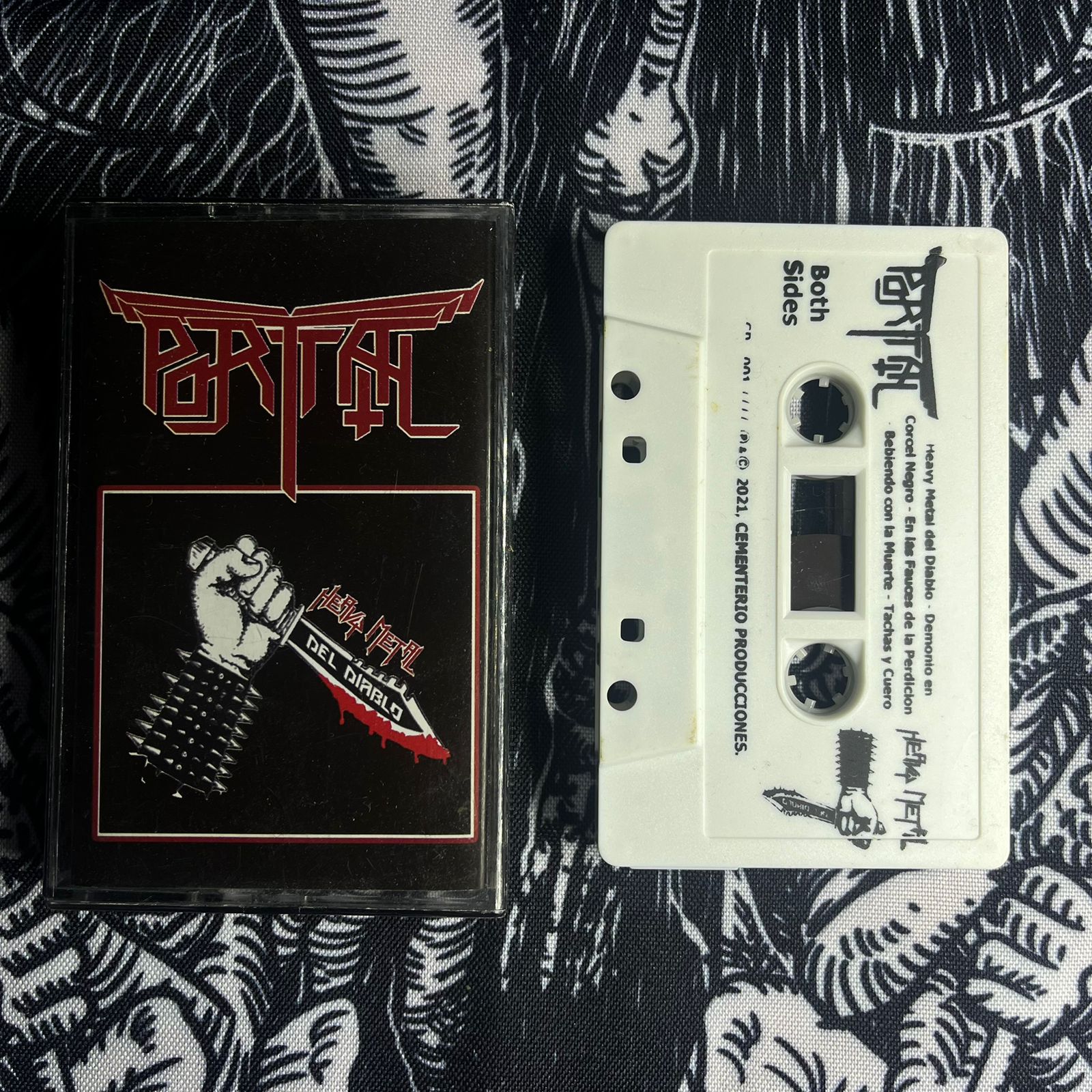 PORTTAL - Heavy Metal del Diablo Cassete | Black Hearts Records