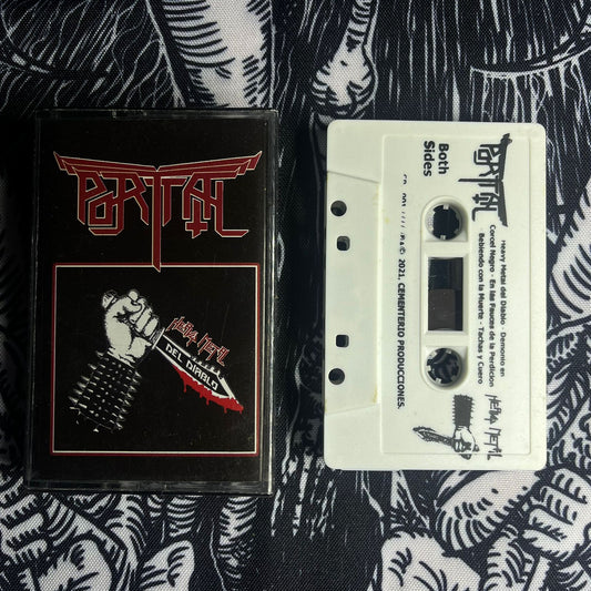 PORTTAL - Heavy Metal del Diablo Cassete | Black Hearts Records