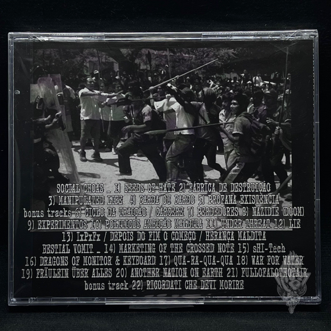 Social Chaos / Bestial Vomit - In Chaos We Vomit CD