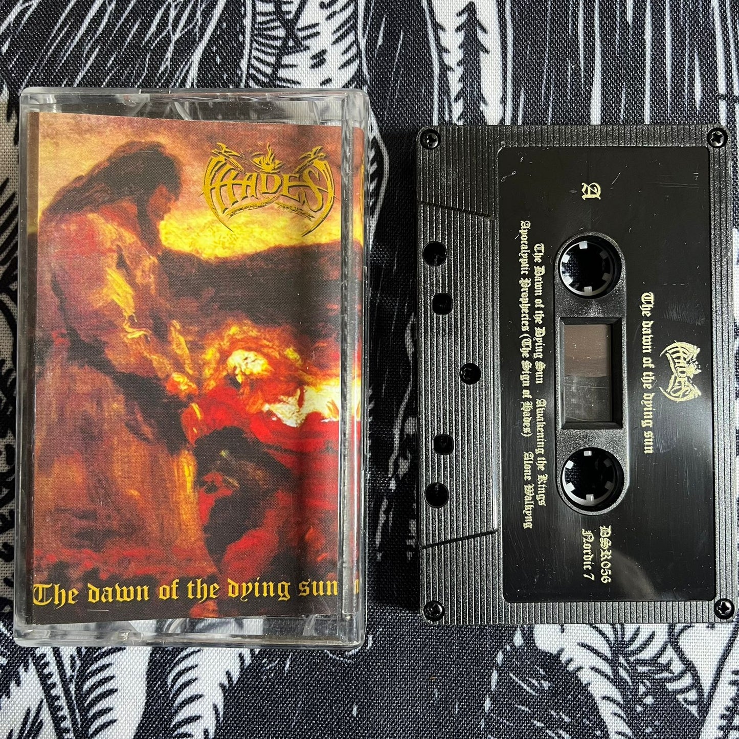 Hades - The Dawn of the Dying Sun Cassete | Black Hearts Records