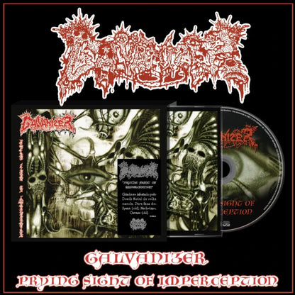 GALVANIZER- Prying Sight of Imperception CD Slipcase