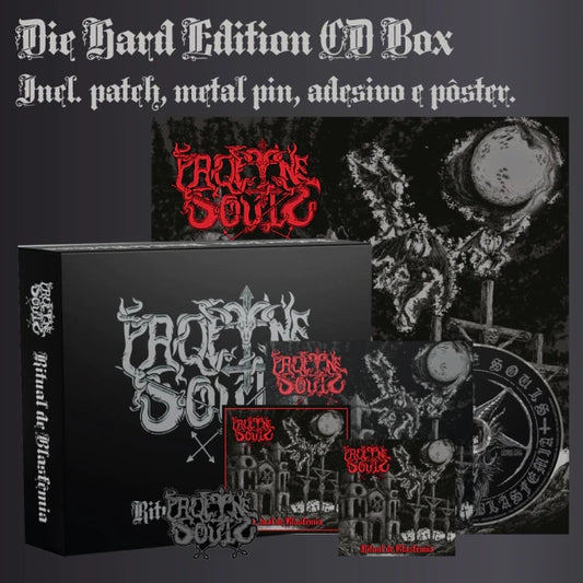 PROFANE SOULS - Ritual de Blasfêmia CD Box | Black Hearts Records