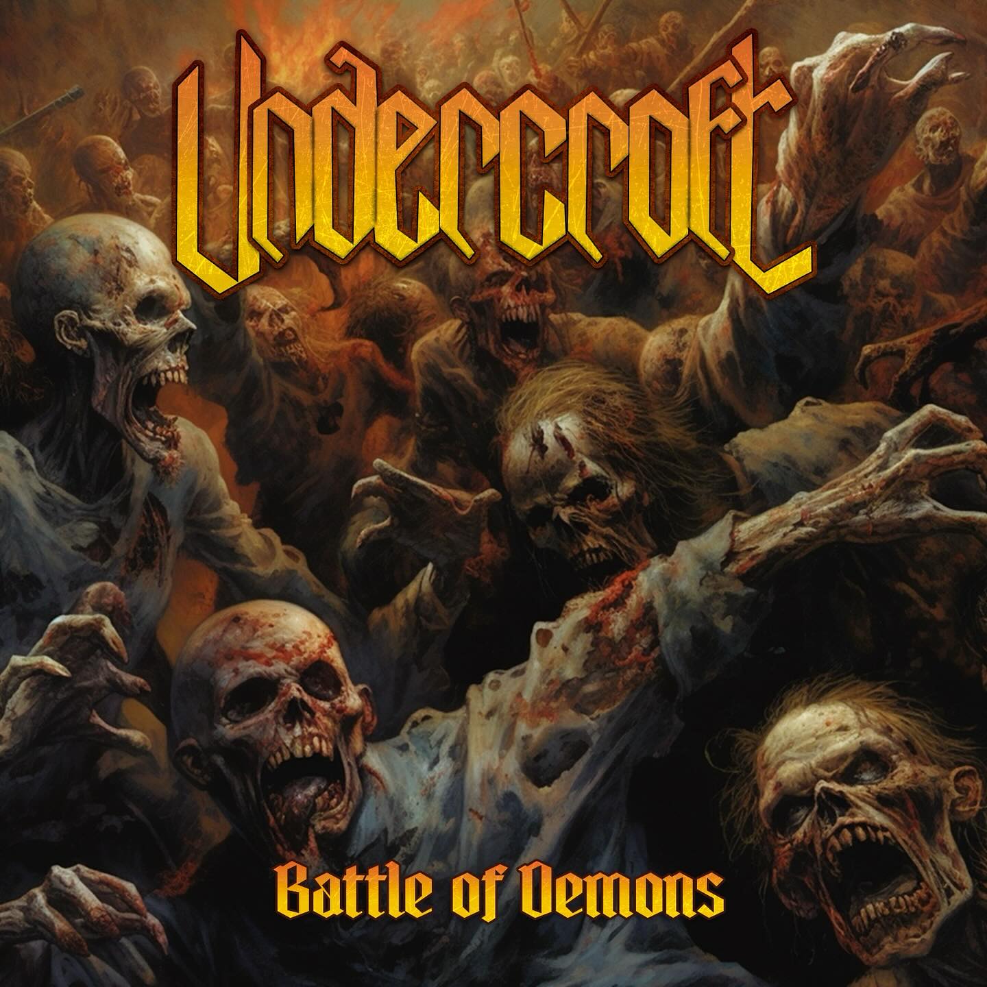 UNDERCROFT - Battle of Demons CD | Black Hearts Records