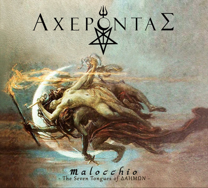 ACHERONTAS - "Malocchio - The Seven Tongues of  Δαημων" Cd Slipcase