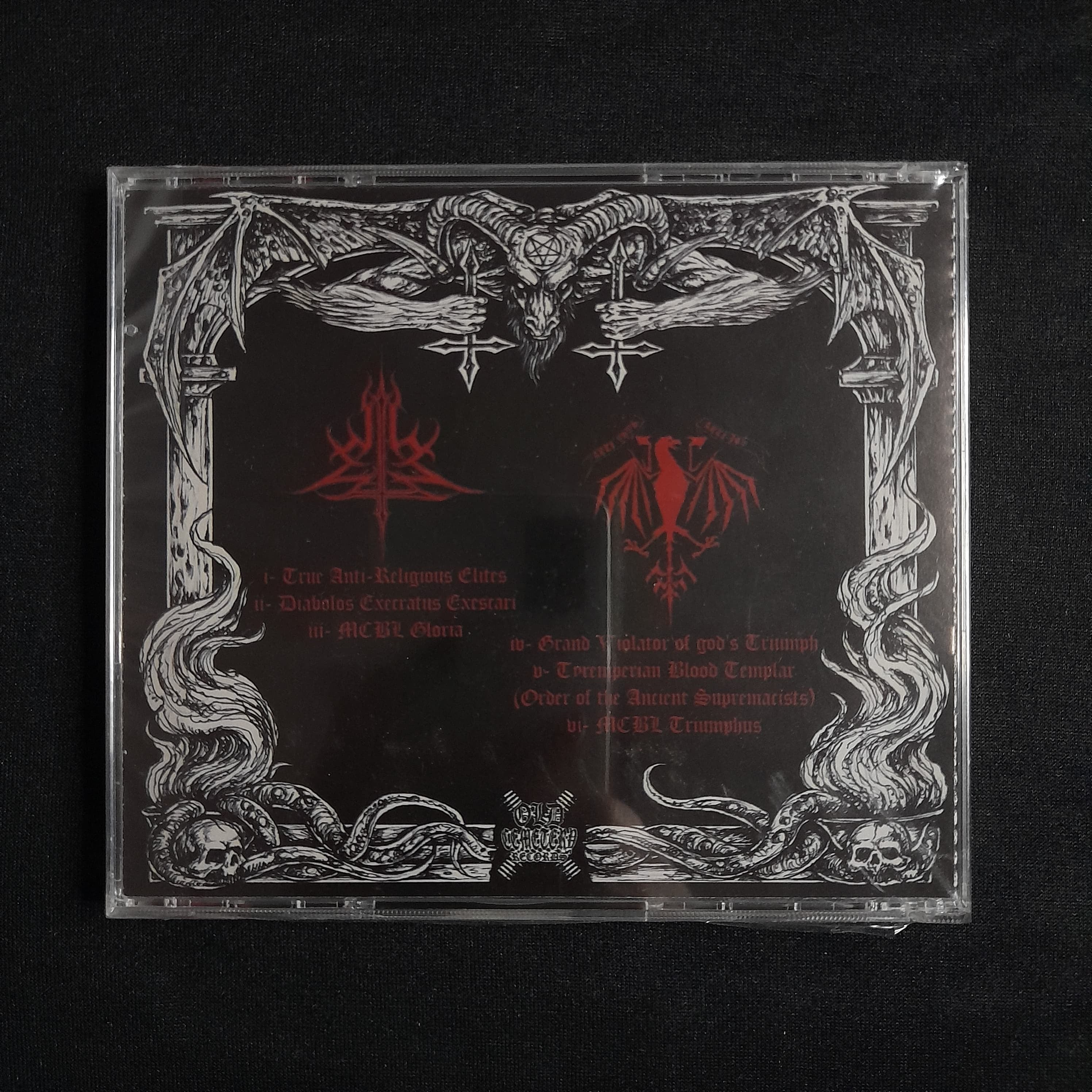 Infernal Execrator / Imperial Tyrants - MCBL Heathen Blood Cult CD