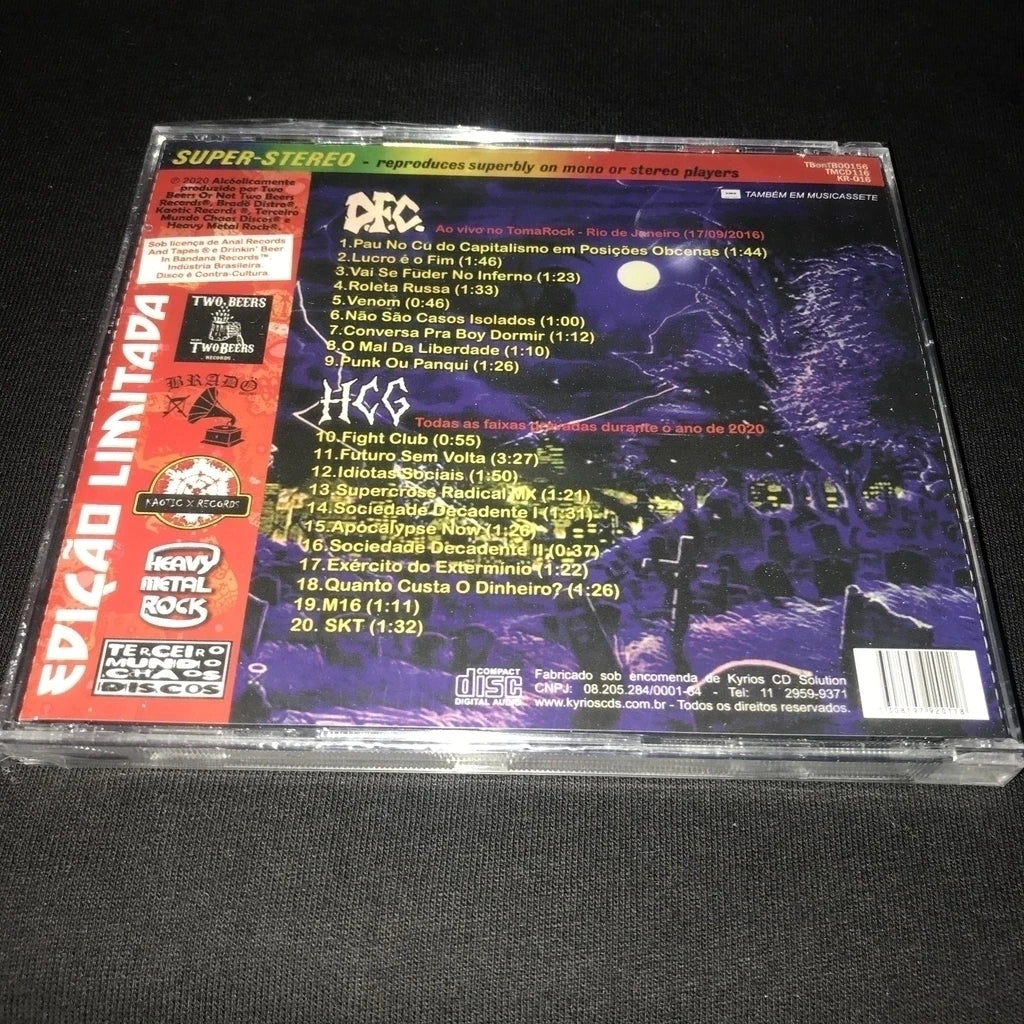 D.F.C./Hardcore De Garage - Garagem Do Caos Cd
