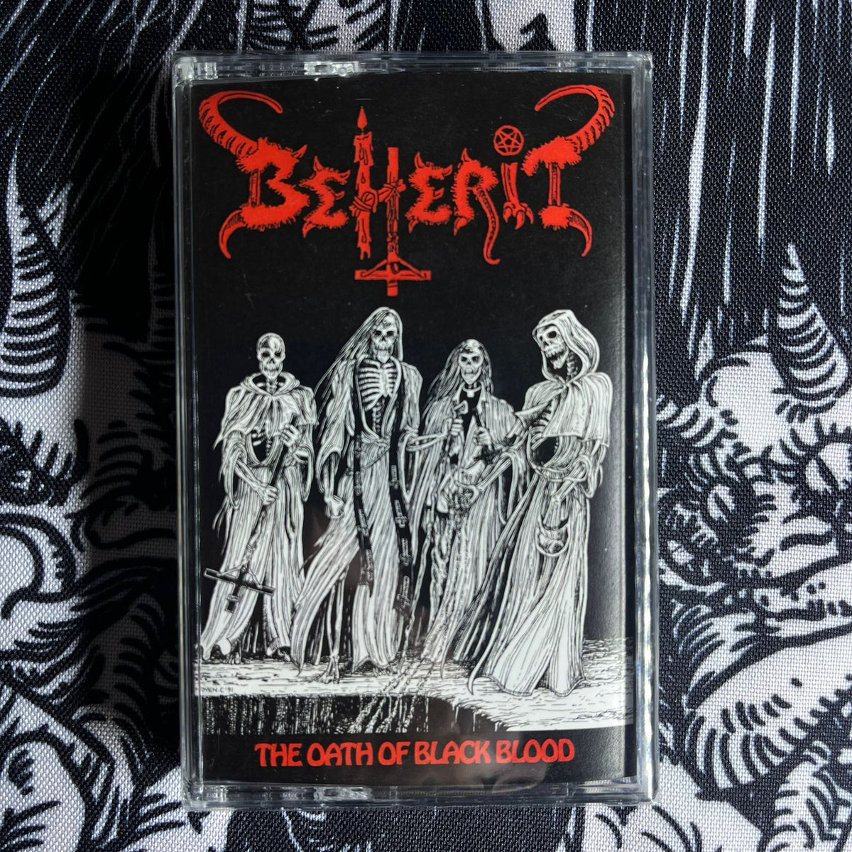 BEHERIT - The Oath of Black Blood Cassete | Black Hearts Records