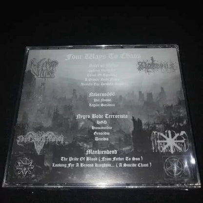 Four Ways To Chaos - Split Negro Bode Terrorista CD