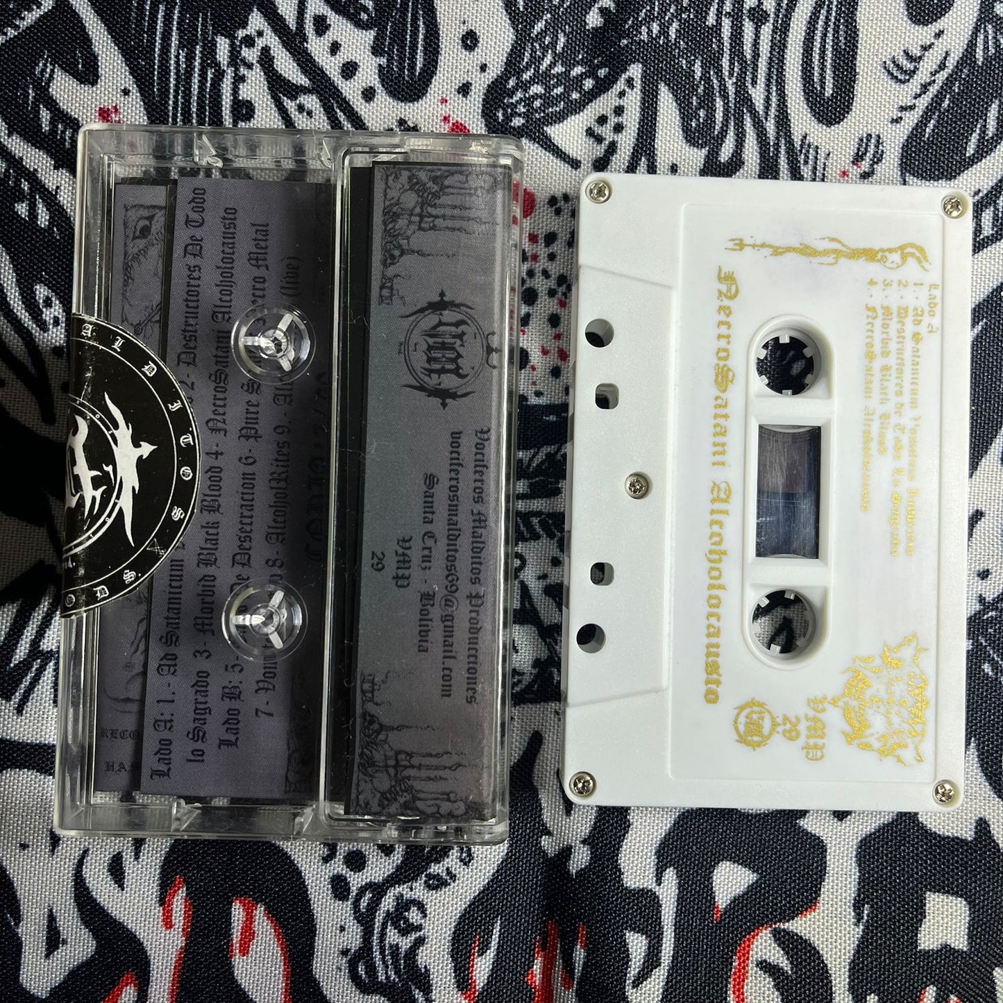 Nekro Cvlt Desecration - Nekrosatani alcoholocausto Cassete
