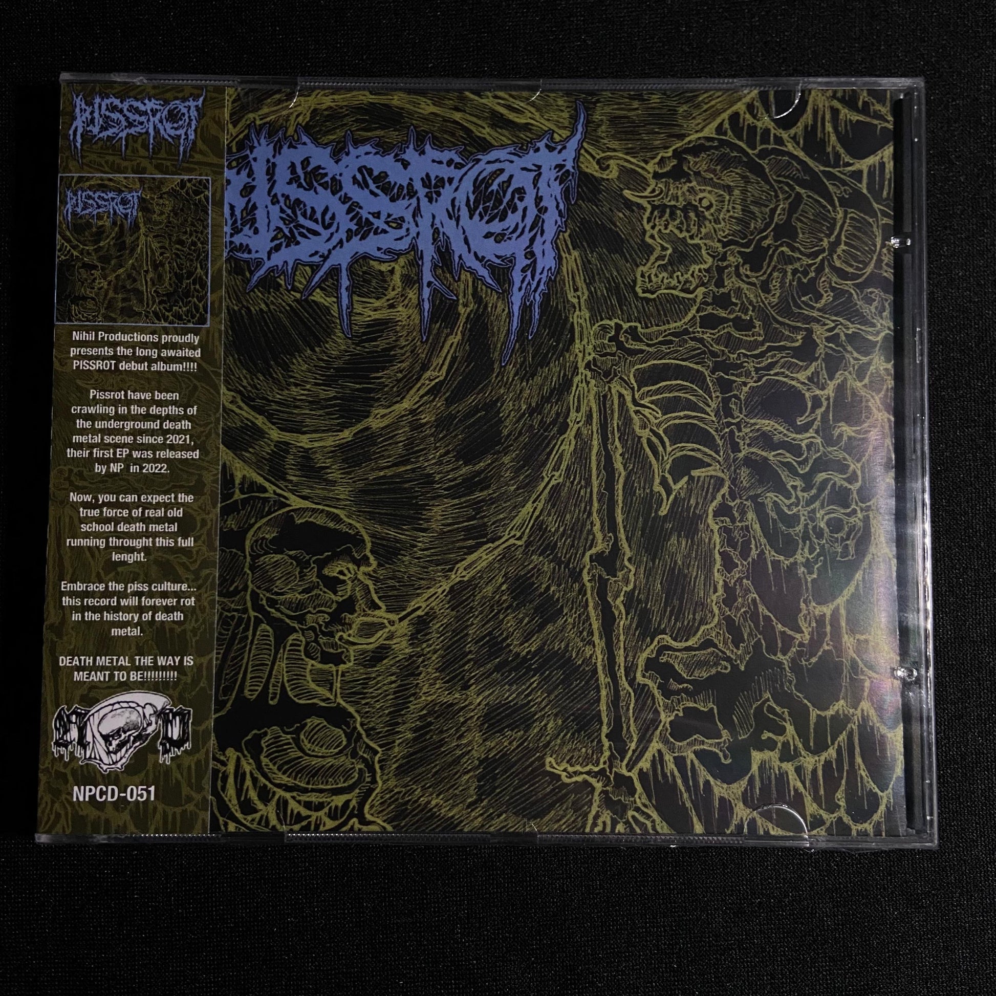 Pissrot - Pissrot CD | Black Hearts Records