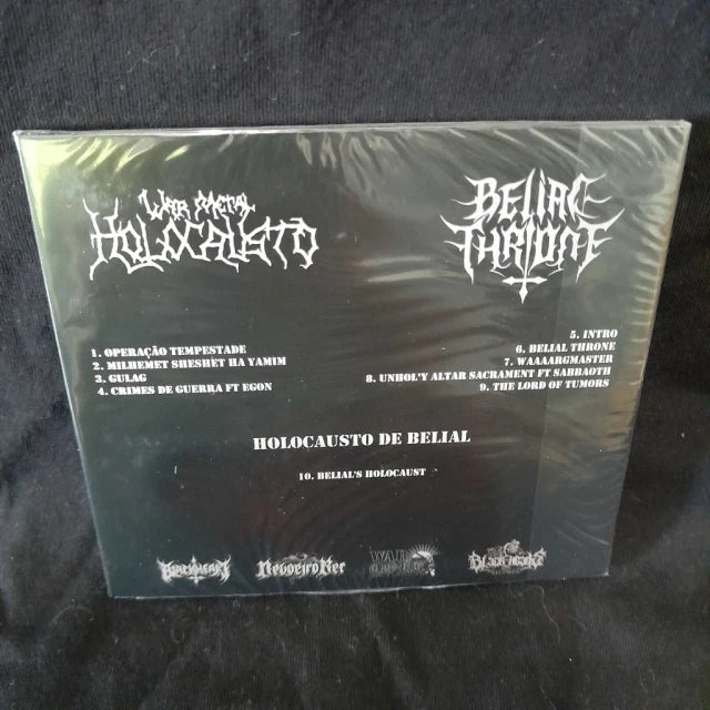 Holocausto War Metal / Belial Throne - War Against All CD Digisleeve