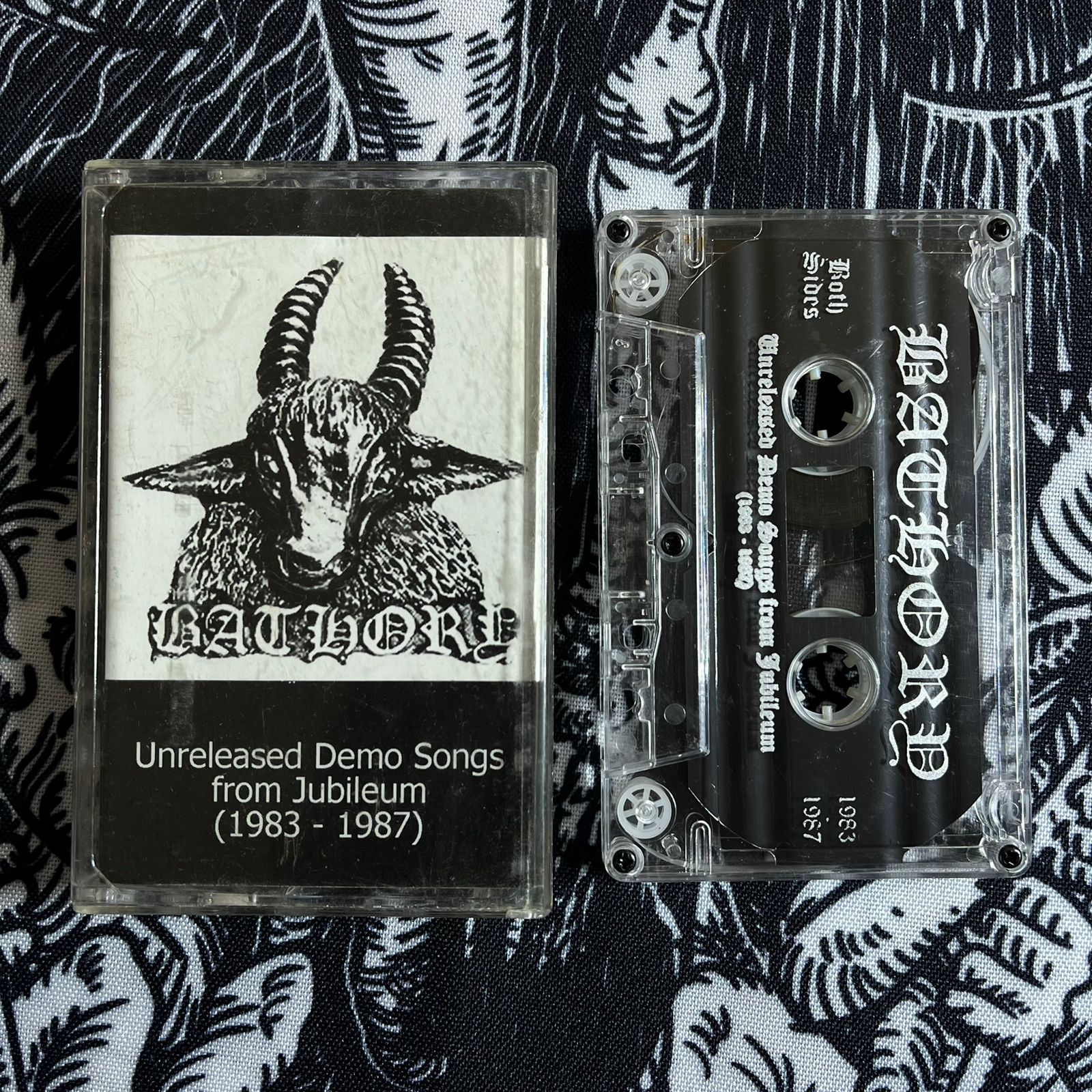 Bathory - Unreleased Demo Songs from Jubileum (1983 - 1987) Cassete | Black Hearts Records