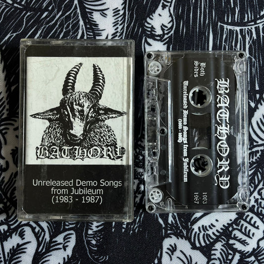 BATHORY - Unreleased Demo Songs from Jubileum (1983 - 1987) Cassete | Black Hearts Records