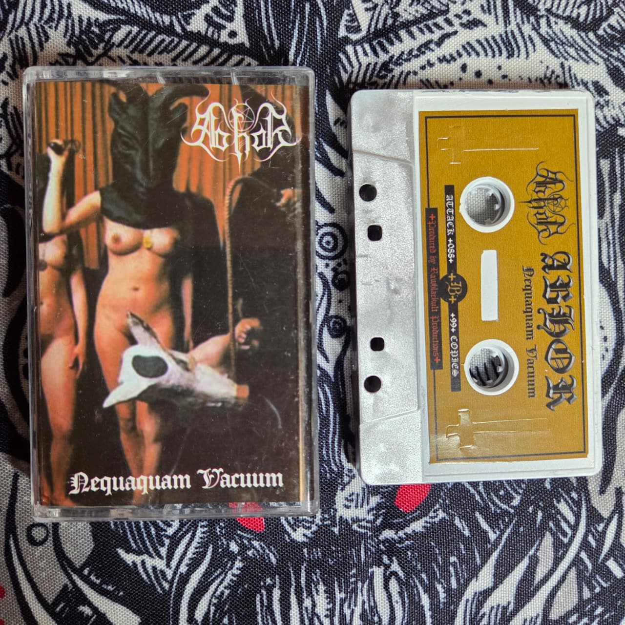 ABHOR - Nequaquam Vacuum Cassete | Black Hearts Records