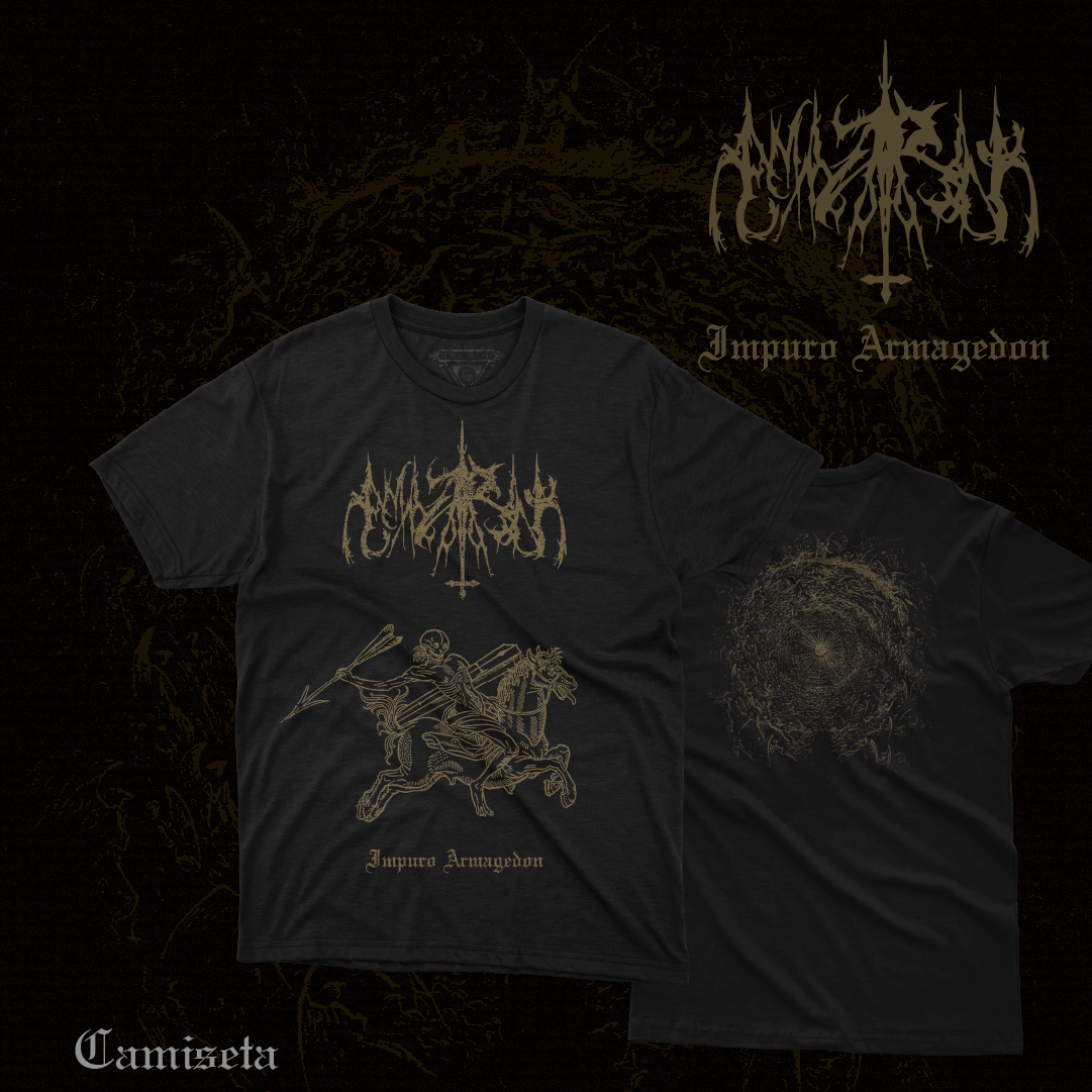 AMAZARAK - Impuro Armagedon Camiseta | Black Hearts Records