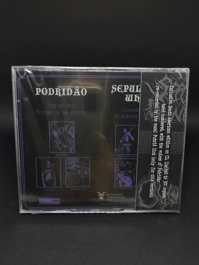 Sepulchral Whore / Podridão - Necrotic Symbiosis Split CD