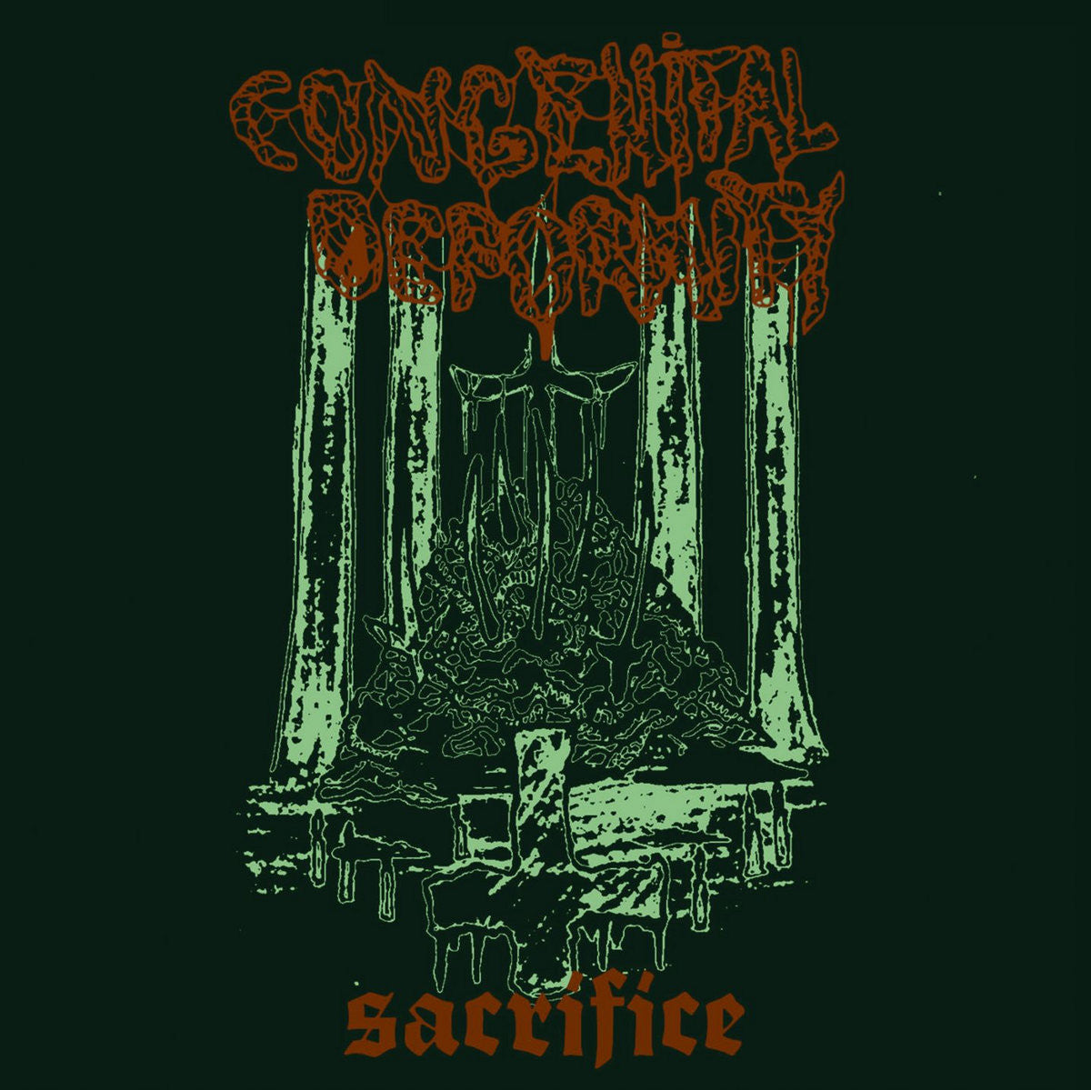 Congenital Deformity - Sacrifice CD | Black Hearts Records