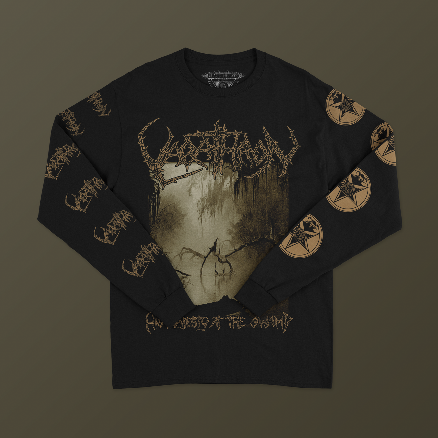 VARATHRON - His Majesty at the Swamp Manga Longa | Black Hearts Records