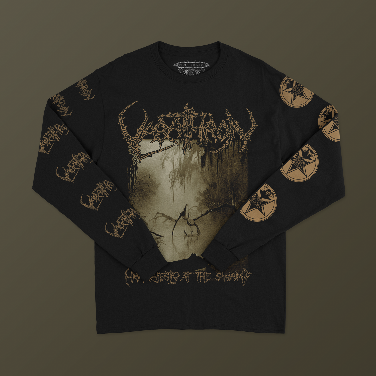 VARATHRON - His Majesty at the Swamp Manga Longa | Black Hearts Records