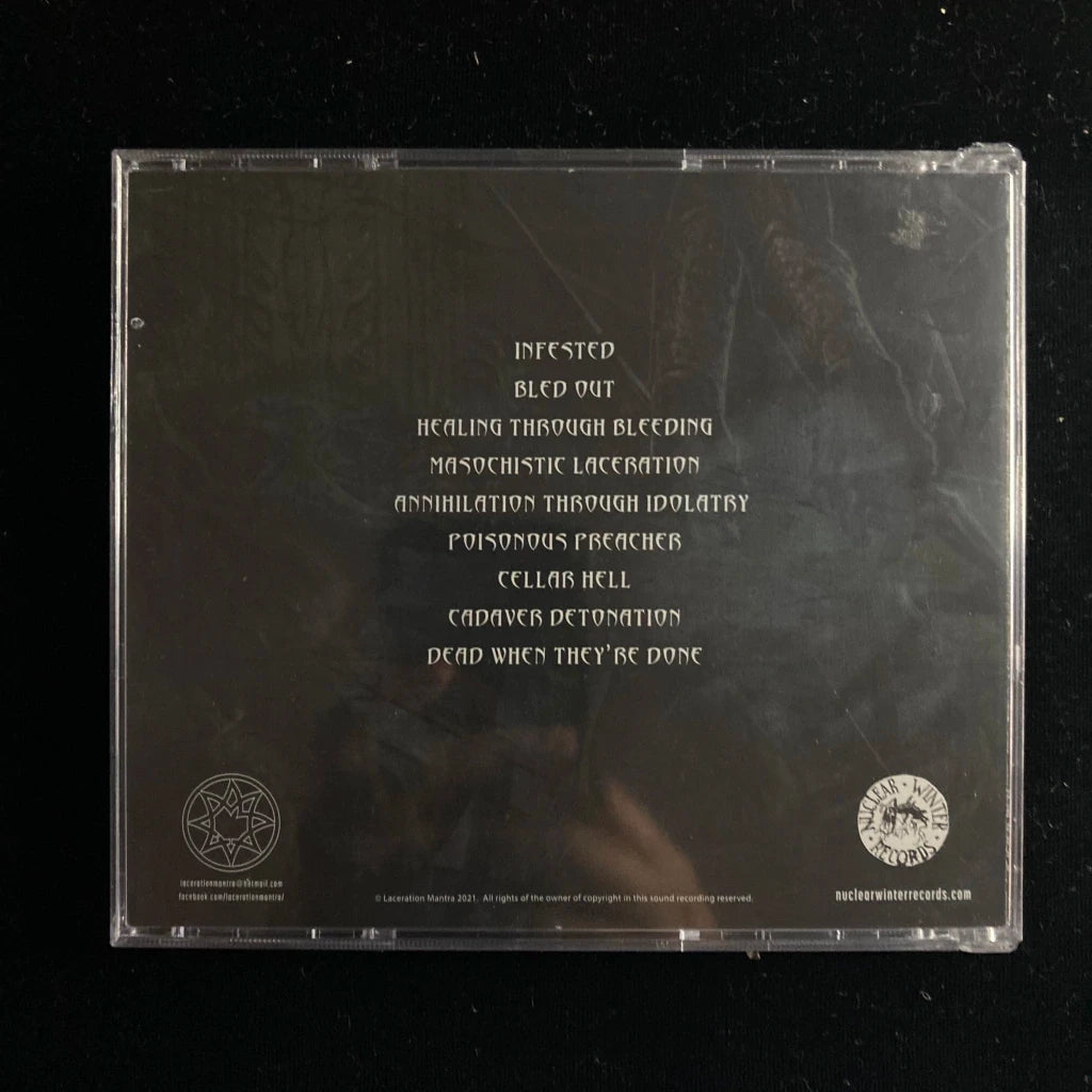 Laceration Mantra - Infested CD