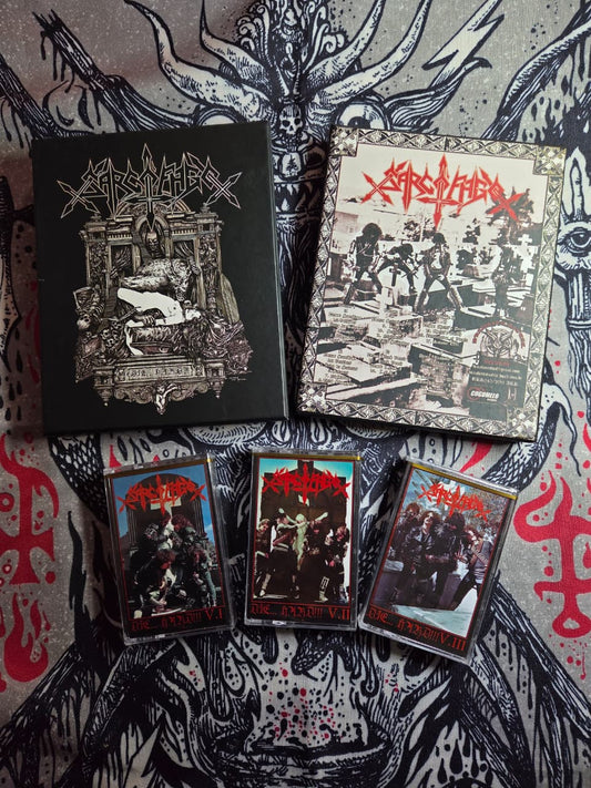 SARCÓFAGO - Die... Hard! Cassete Box | Black Hearts Records