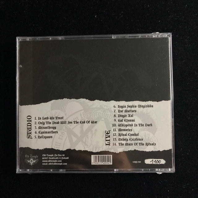 Pandemonium - Bones Will Rise from the Ground Live CD