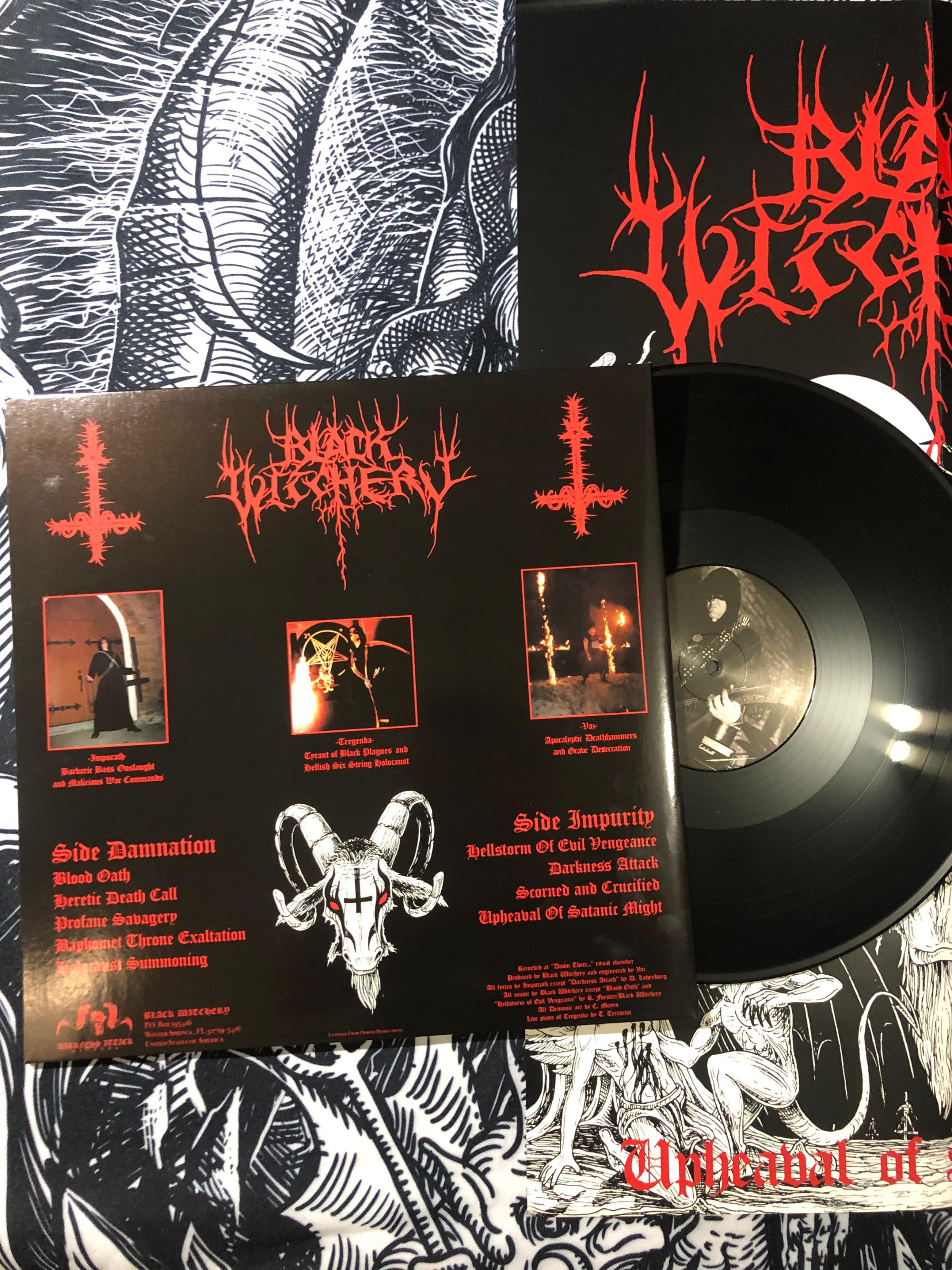 Black Witchery - Upheaval of Satanic Might LP