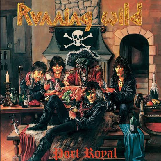 Running Wild - Port Royal CD Slipcase | Black Hearts Records