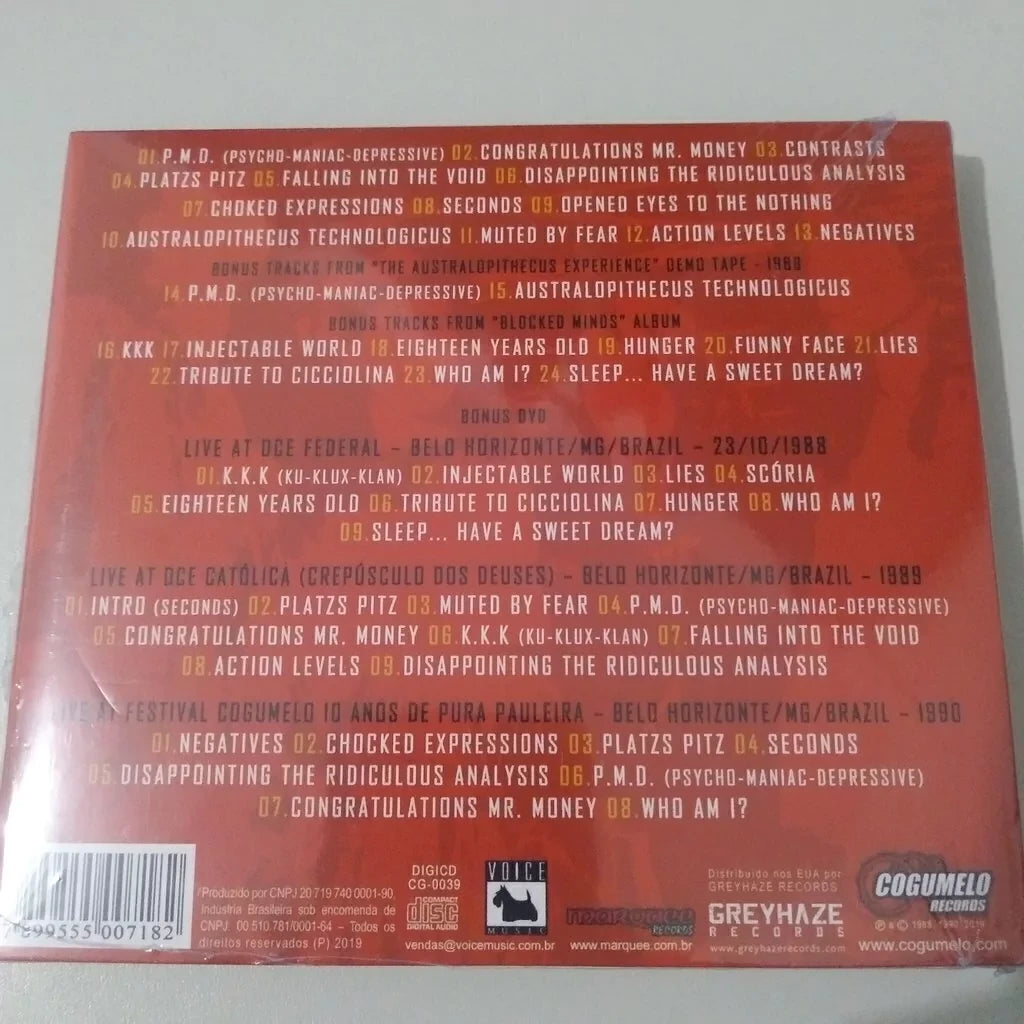 Holocausto - Negatives CD+DVD Digipak