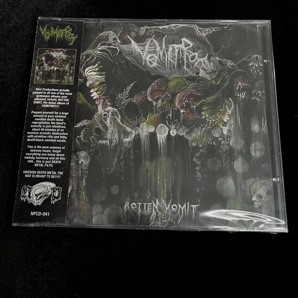 Vomitrot - Rotten Vomit CD | Black Hearts Records