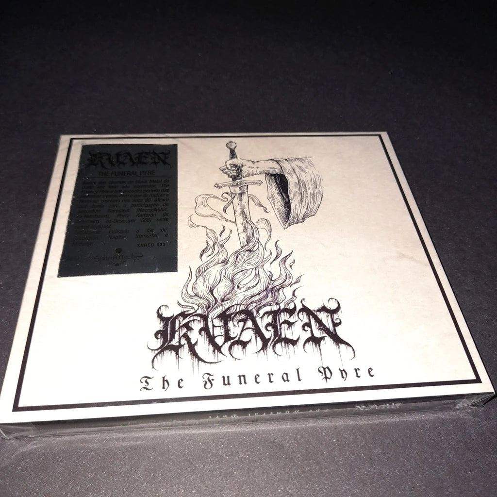Kvaen - The Funeral Pyre CD Slipcase | Black Hearts Records