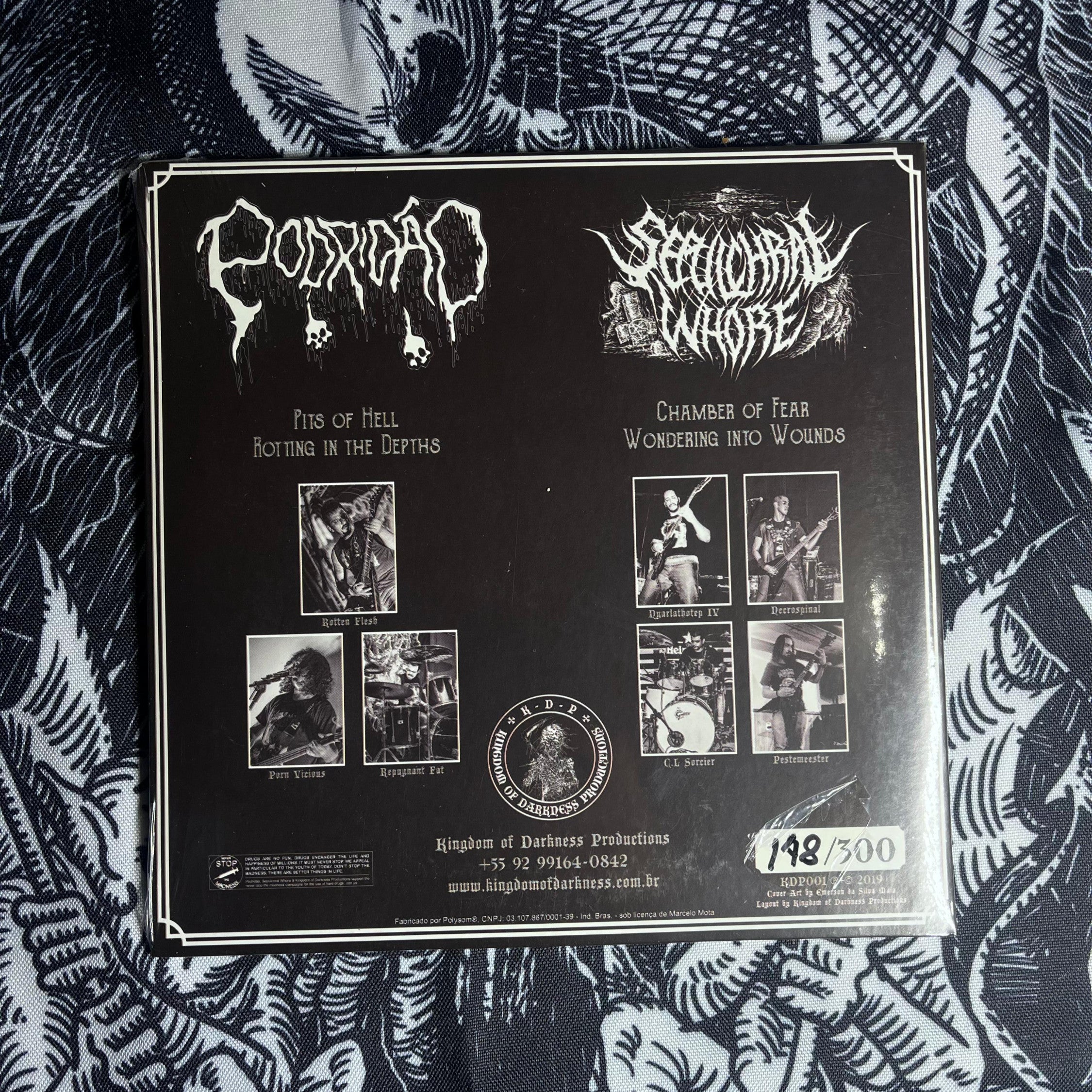 Sepulchral Whore / Podridão – Necrotic Symbiosis 7" Ep