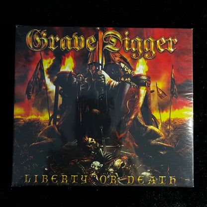 Grave Digger - Liberty or Death CD Slipcase | Black Hearts Records