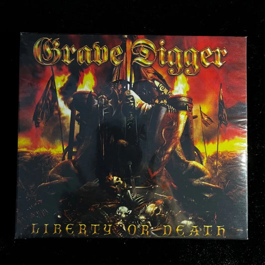 GRAVE DIGGER - Liberty or Death CD Slipcase | Black Hearts Records