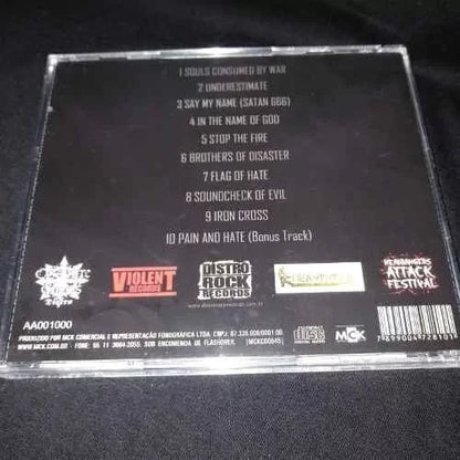 Flashover - Souls Consumed By War CD