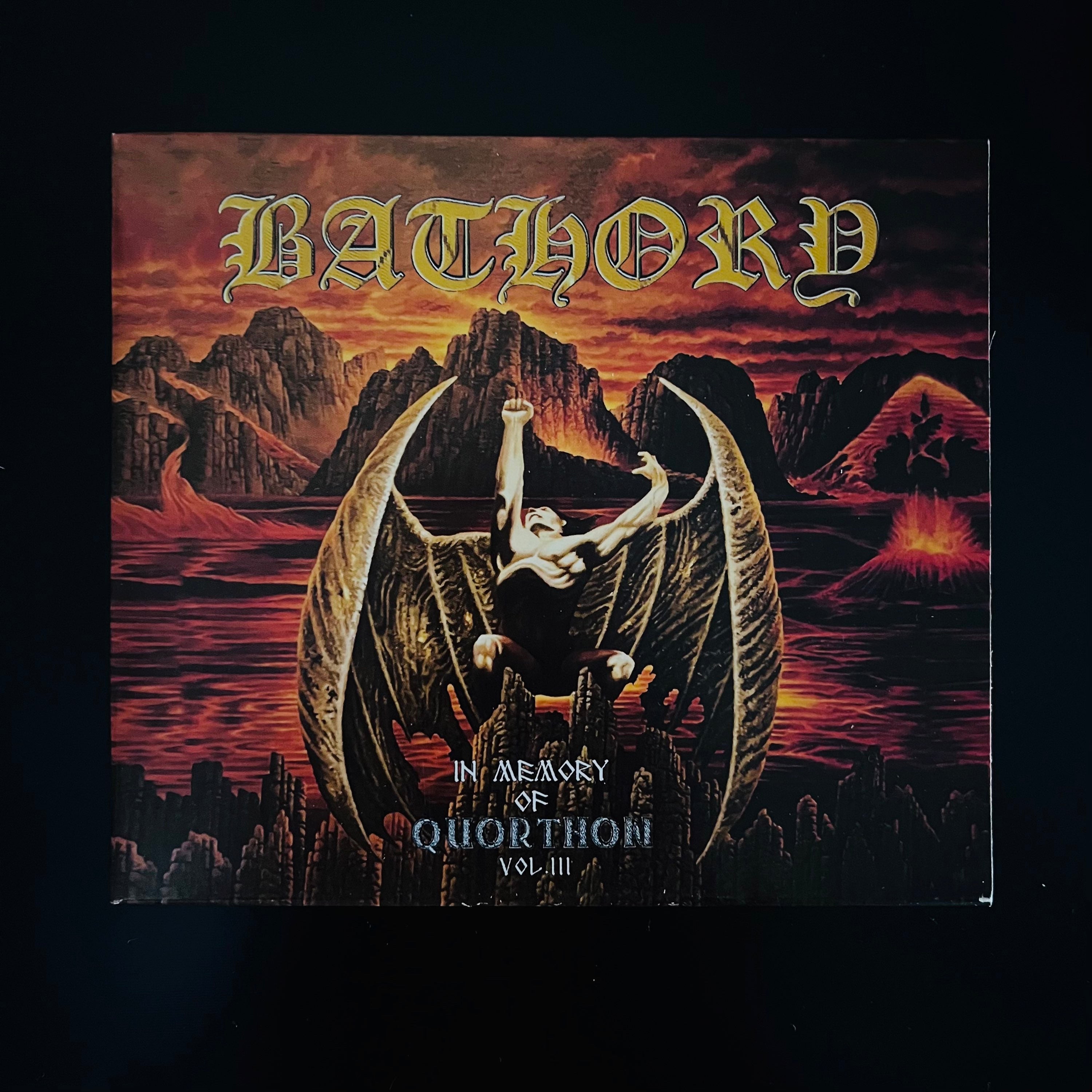 Bathory - In Memory of Quorthon Box Triplo